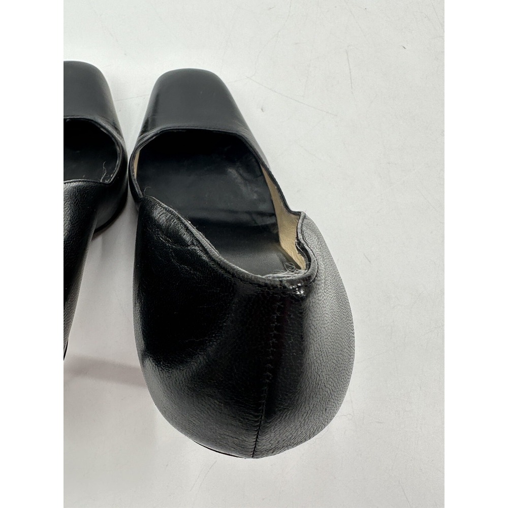 Gucci Italy Black Leather Pumps Heels Work Business SZ 7.5 C 37.5 105771‎ - Picture 8 of 15